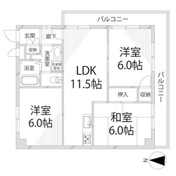 サンフェニックス21の物件間取画像